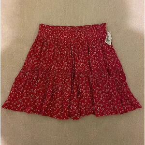 Princess Polly floral mini skirt-6 NWT